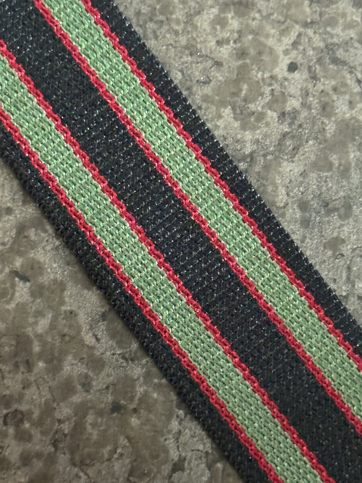 Phoenix Straps: Heritage Edition - Black/Green/Red "Bond" MOD Nylon Strap